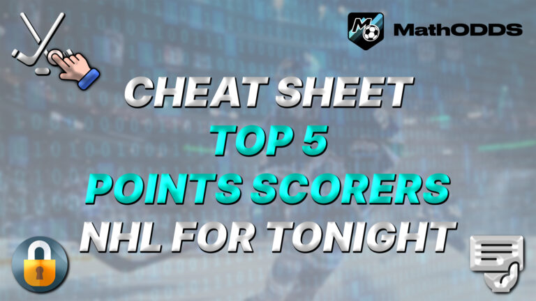 nhl lnh points leaders props bets picks TOP 5 pointers NHL PLAYERS PROPS BETS