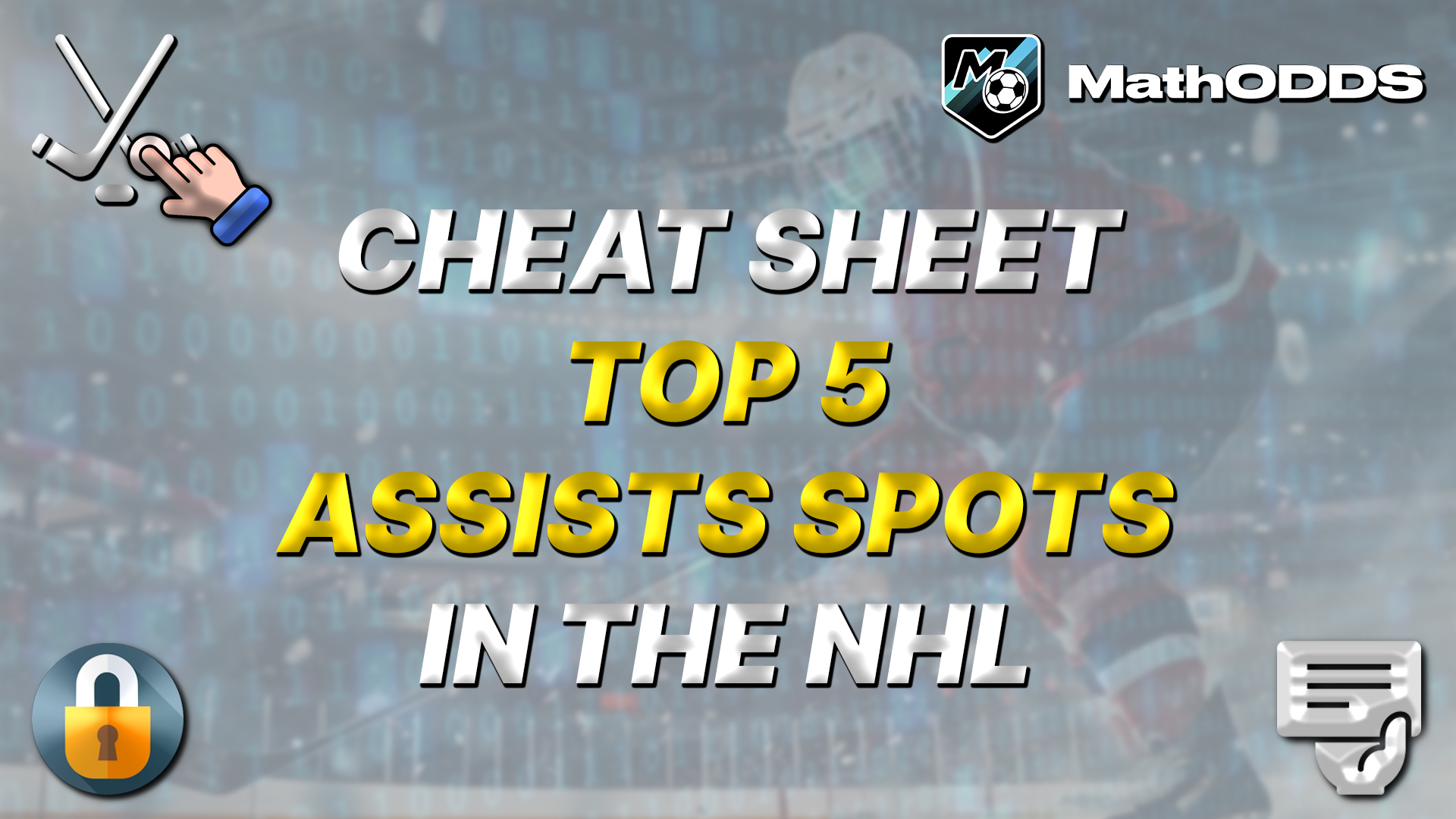 TOP 5 NHL ASSISTS: the super cheat-sheet — December 11, 2025