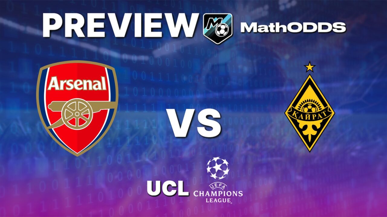 Arsenal vs Kairat Almaty - Free Football Tip & Predictions - Champions League - January 28, 2026