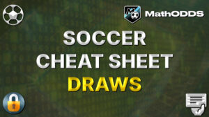 Cheat sheet Football Soccer of the day - TOP 5 POTENTIAL DRAW full time