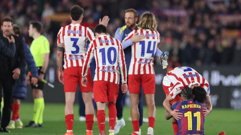 King's Cup: Barcelona stage a fightback... but Atletico march into the final