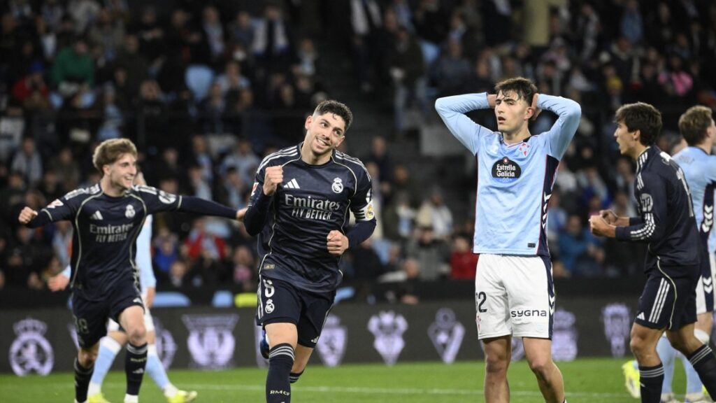 LaLiga: Valverde snatches stoppage-time winner for Real Madrid in Vigo
