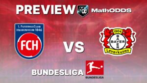 FC Heidenheim vs Bayer Leverkusen – Free Football Prediction and Picks – Bundesliga – March 21, 2026