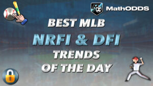 BEST MLB BASEBALL TRENDS NRFI NO RUN FIRST INNING DRAW FIRST INNING