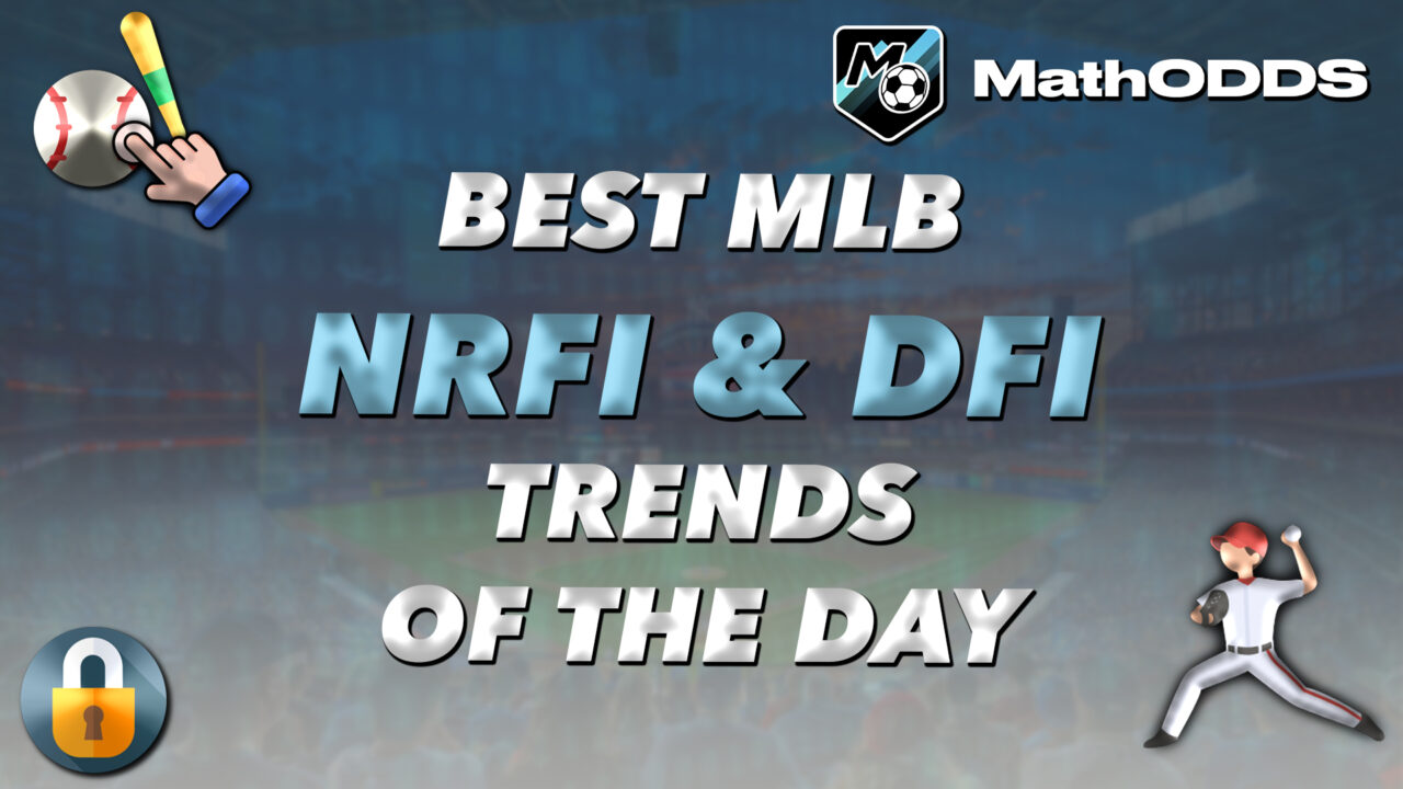 Top MLB NRFI (No run first inning) or draw 1st inning trends – 08-04-2026