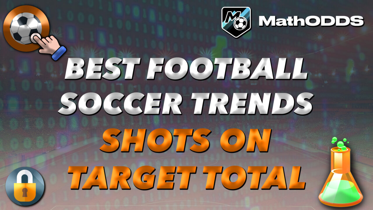 Top football / soccer over / under shots on target total trends – 11-04-2026