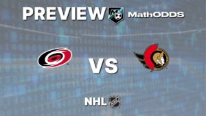Carolina Hurricanes vs Ottawa Senators - Free NHL pick and predictions - April 21, 2026