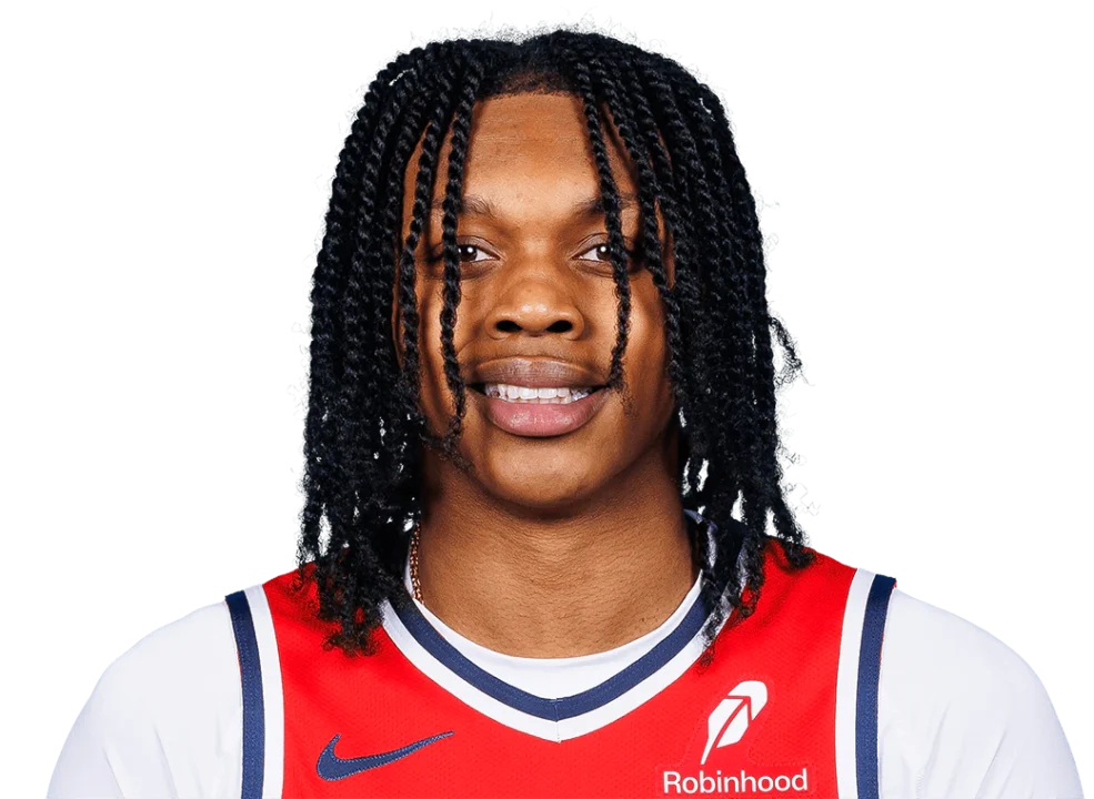Photo of Bub Carrington in the NBA with the Washington Wizards