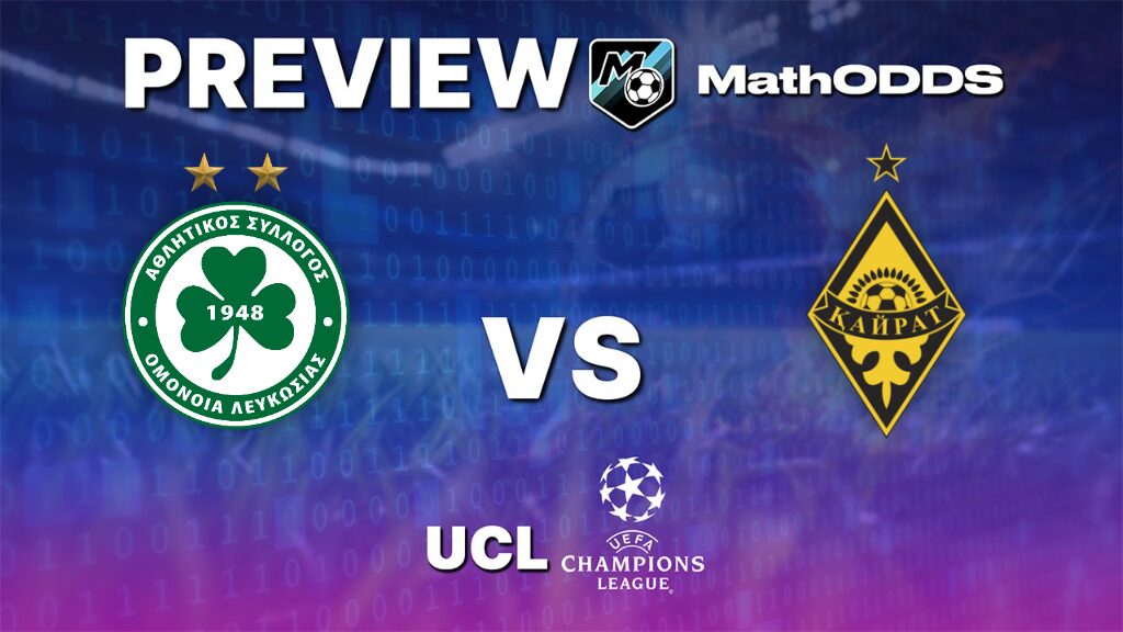Omonia Nicosia vs Kairat Almaty - Free Champions League Prediction - July 22, 2026