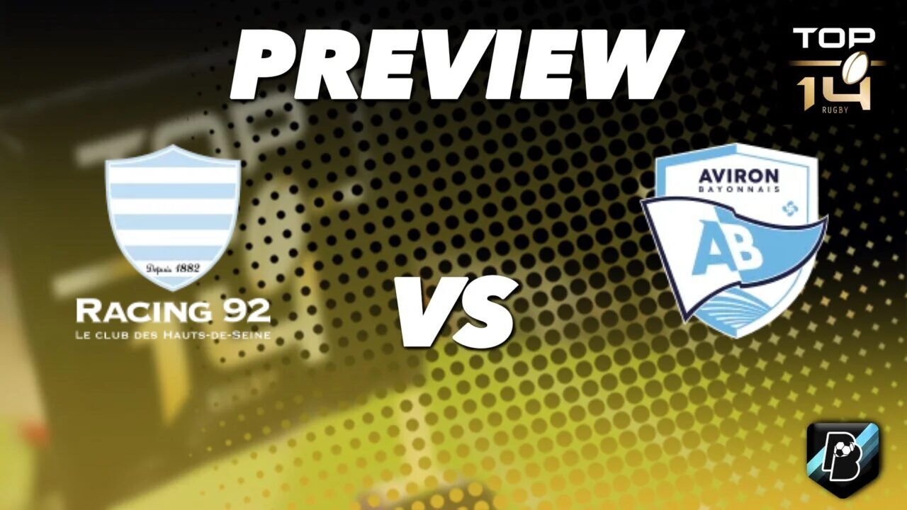 Racing 92 vs Aviron Bayonnais - Free Top 14 Prediction - September 26, 2026