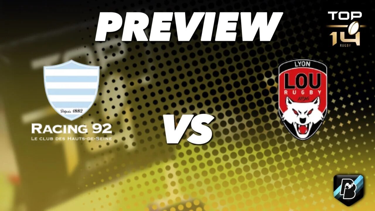 Racing 92 vs LOU Rugby - Free Prediction Top 14 - September 12, 2026