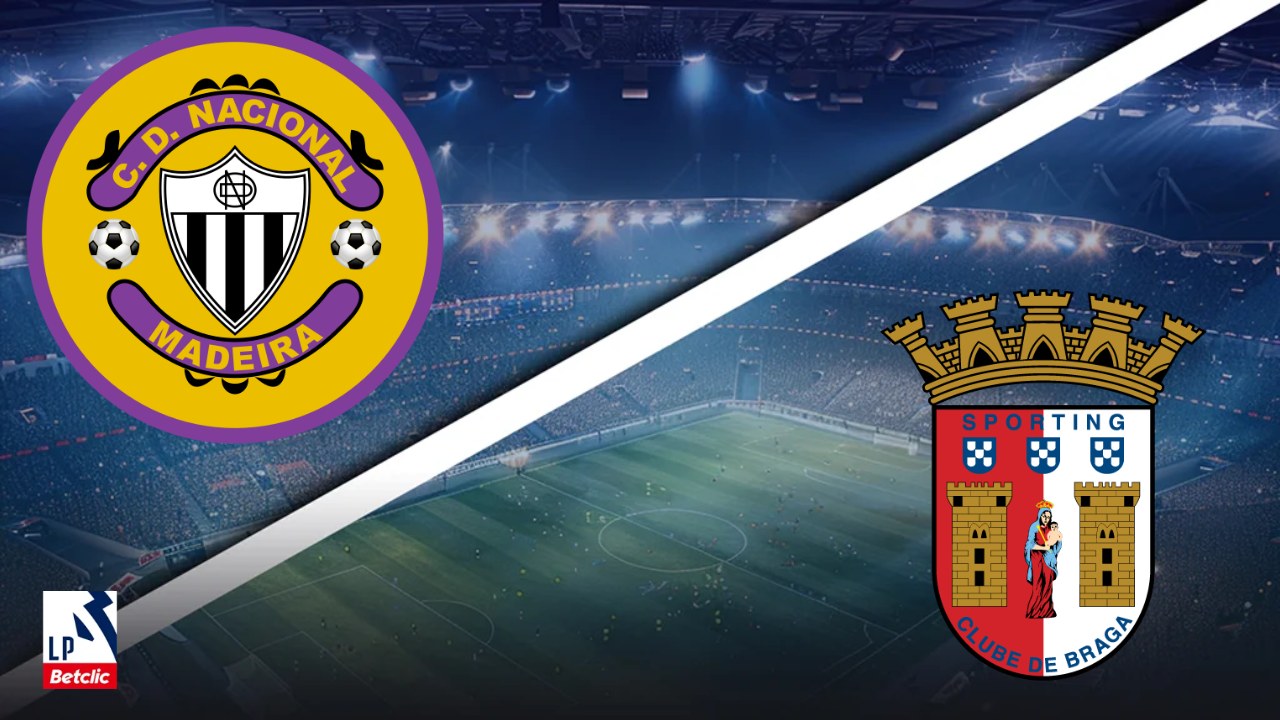 CD Nacional vs Braga prediction Liga Portugal