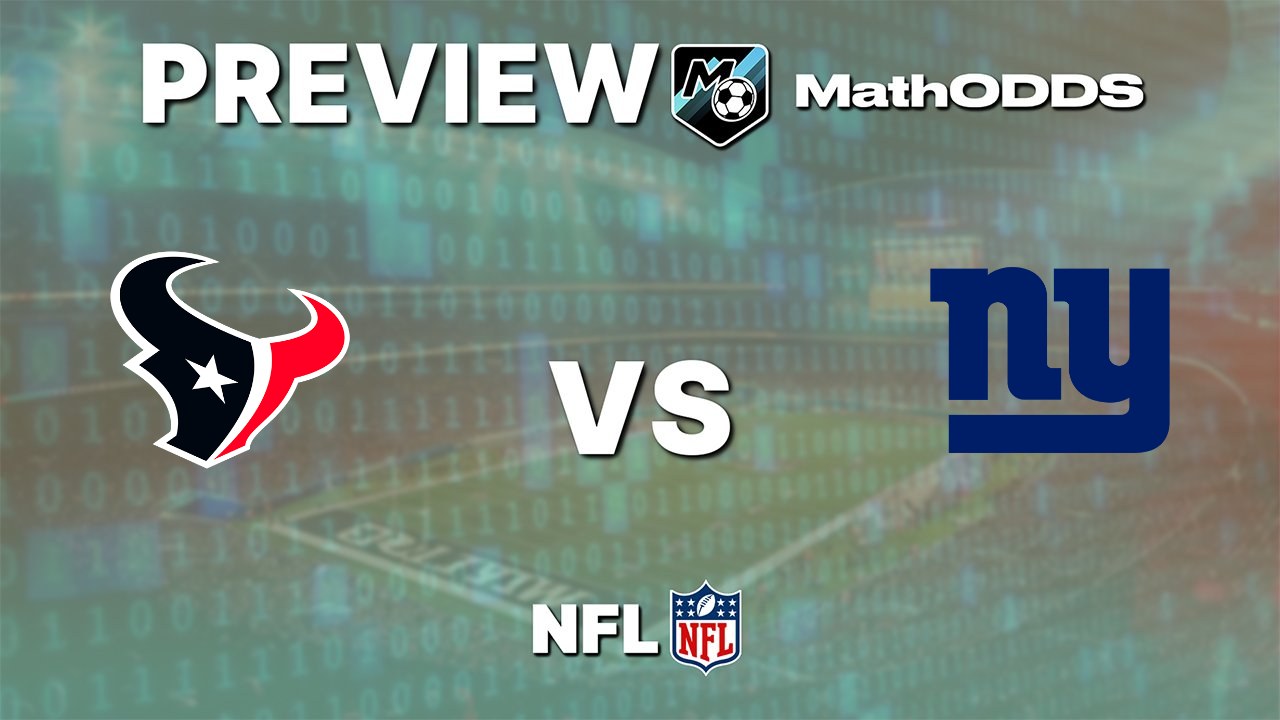 Houston Texans vs New York Giants – Free NFL Prediction – 25/10/2026
