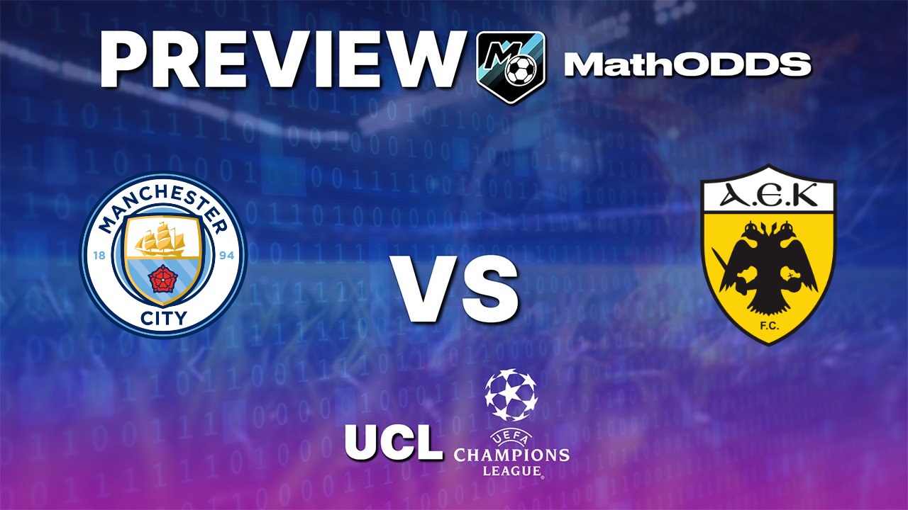 Manchester City vs AEK Athens Champions League prediction
