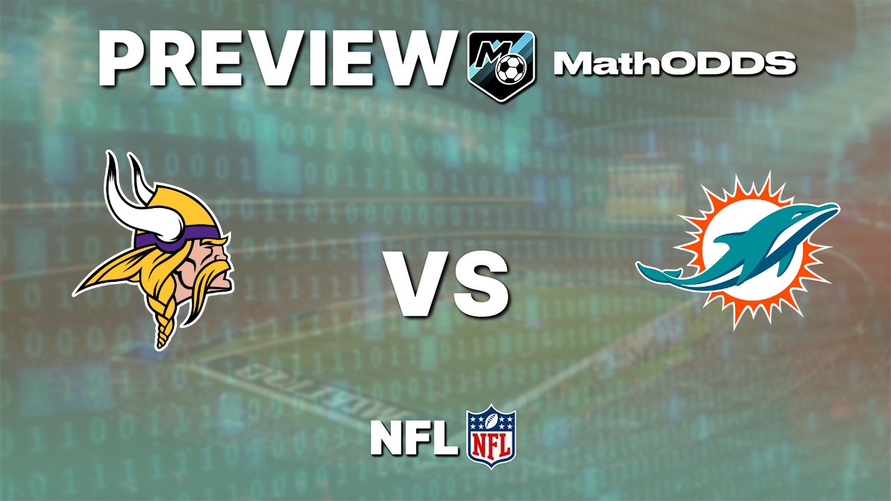 Minnesota Vikings vs Miami Dolphins NFL prediction - MathOdds