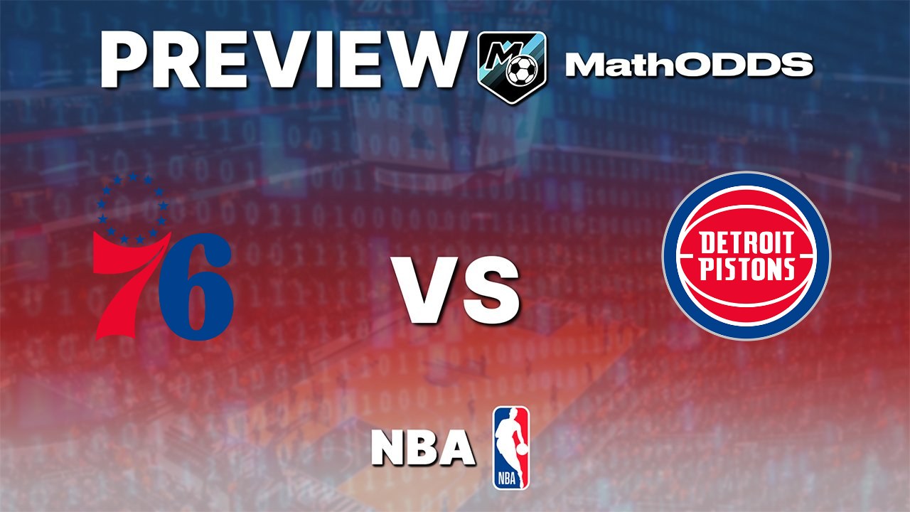 Philadelphia 76ers vs Detroit Pistons NBA prediction