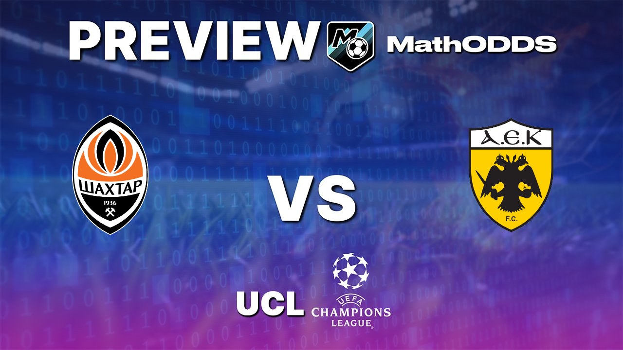 Shakhtar Donetsk vs AEK Athens Champions League prediction