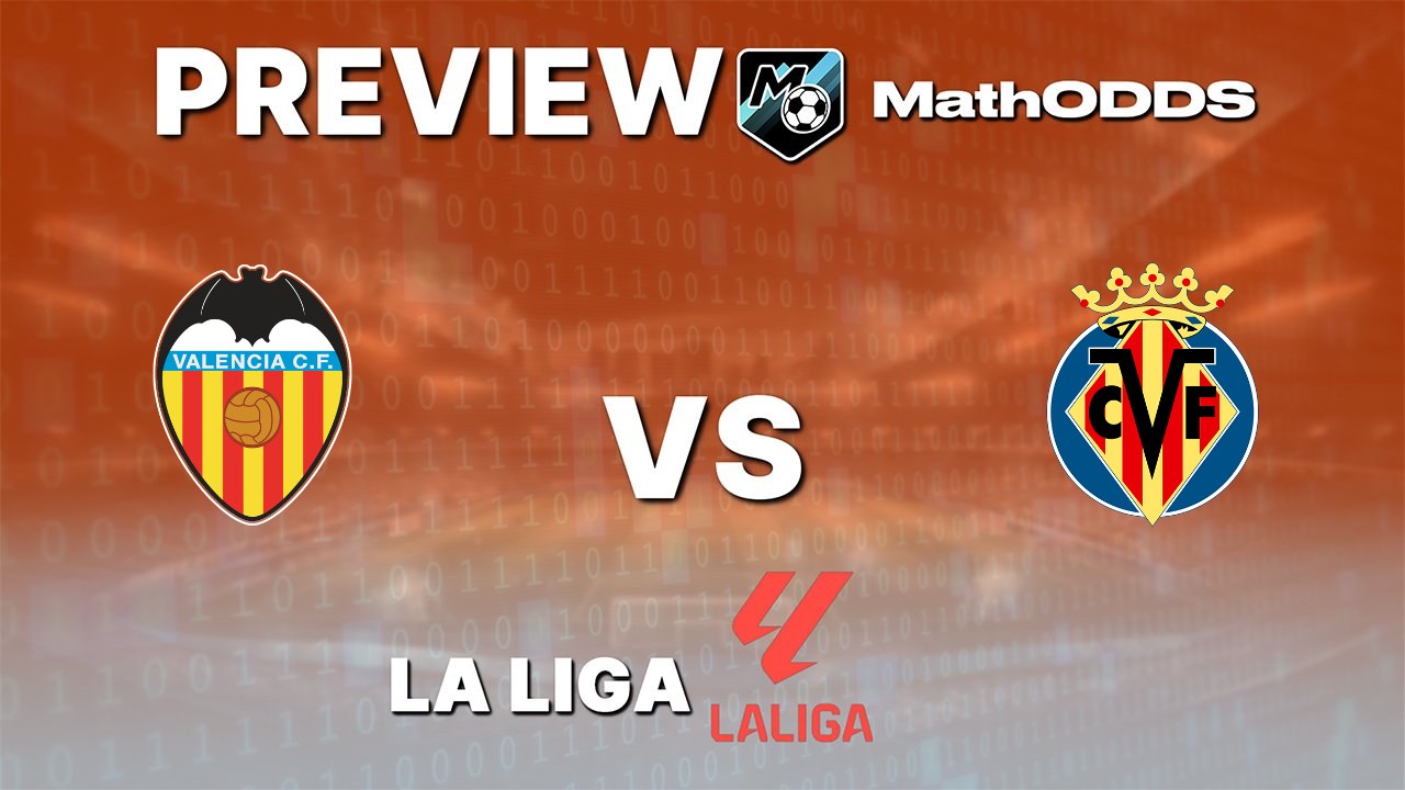 Valencia vs Villarreal free La Liga prediction 24/10/2026